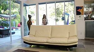 Carmen Caliente Wears Stockings and Heels for Doggystyle Sex