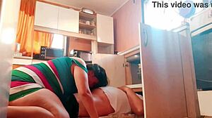 Cheating BBW Housewife Fucks Plumber Leaving Cum In Pussy