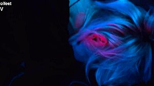 i moan worshipping goddess's feet and toes, choking on her big natural tits, tickling my ass as bbw femdom