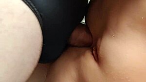 Is Fucking Her In The Ass With Double Penetration And Toys