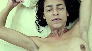 Skinny latina talitinha takes jr doidera in her ass for first time pov