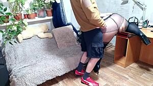 Jerk Off and Cum on Your Mother-in-Law's Ass