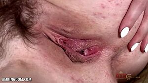 dolly leigh fingers her skinny blonde pussy, getting it all wet and ready just for you in solo masturbation