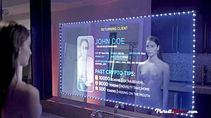 In the future, sex with a young prostitute reveals the sad truth of fantasies.