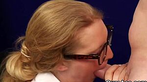 hot looker sucks cocks in blowbang, getting facial bukkake cumshot