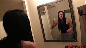 busty audrey's skilled slut skills in doggystyle and blowjob