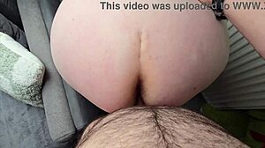 Housewife's huge ass in doggy pov