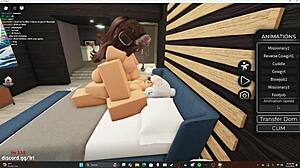 Big booty girl sucks and rides cock