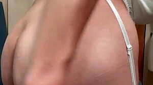 Walking around with a huge anal buttplug under my skirt.