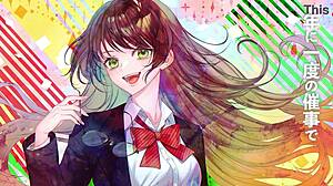 Christmas Dive Featuring Tsuina Chan in Musical Performance