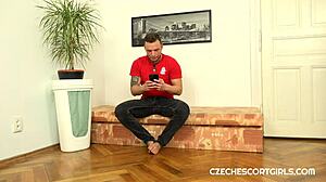 sexy girl shows wild italian nature