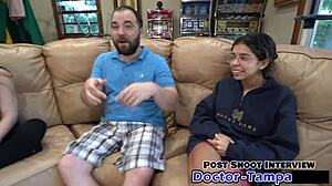 relaxed gynecology exam with mira monroe in florida