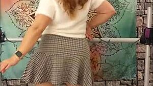 Hotwife Steffi Shakes Her Naked Ass In Homemade Milf Dance