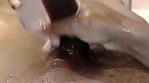 Massaging That Huge Military Cock in Homemade Solo Action