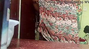 Beautiful housewife feels intense horniness in public outdoor setting