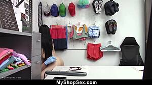 Judy Jolie Avoids Cops with Burglar Doggystyle and Tight Pussy Riding