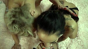 Two hot milfs valentina sierra and belinda bee sucking my dick?