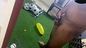 FOLLANDO A LA VECINA CACHONDA EN PIJAMA, QUE RICAS TETAS NATURALES Y GRAN CULO!