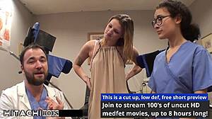 Freshman Gets Mandatory Hitachi Session From Doctor In Tampa - Alexandria Riley