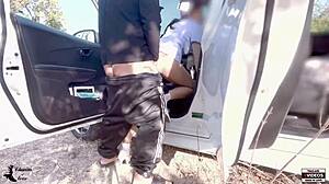 Thai Nurse Drives For Intense Sex With Stranger Outdoors