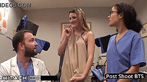 Freshman Gets Mandatory Hitachi Session From Doctor In Tampa - Alexandria Riley