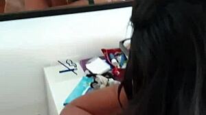 fucking sheila ortega in doggy on table!