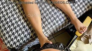 i let my stepbrother film me in underwear and got all wet by accident, it's so embarrassing