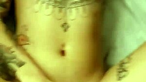 Pretty Brazilian MILF Evelyn Buarque gets fucked doggystyle in lingerie. She moans, Yes, suck my big tits!