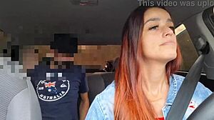 slut driver fucks masturbating passenger