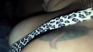 young married woman gives blowjob to driver in app car and gets cum on tits