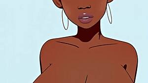 check out laine's big boobs in this toon?