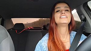 slut driver fucks masturbating passenger