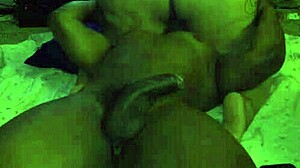 thick latina couple enjoys homemade holiday with husband and wife interaction