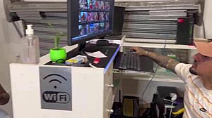 Trainer Fucks Pornstar in Gym, Tight Pussy Juicy