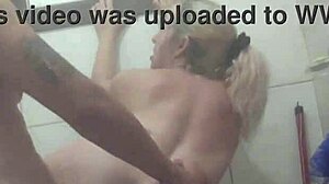 Fucking Married Blonde Woman With Big Butt Bareback In Shower