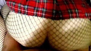 Ahegao Slut Tied Up And Teased With Big Cock In BDSM Scene