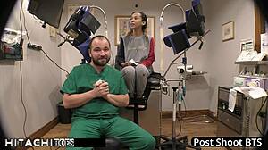 Freshman Kalani Luana Gets A Mandatory Hitachi Orgasm From The Doctor In Tampa Hospital!