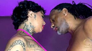 Annie Clementine rides monster cock roughly in trailer.