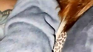 young married woman gives blowjob to driver in app car and gets cum on tits