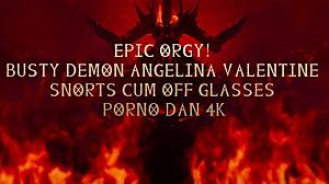 Cum For The Crown Angelina