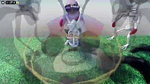 Young Guy With Big Dick Dances Pole To Hot Slut's Moans While She Masturbates