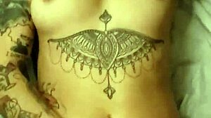 Pretty Brazilian MILF Evelyn Buarque gets fucked doggystyle in lingerie. She moans, Yes, suck my big tits!