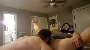 eating my bbw wife's tight pussy and asshole during multiple orgasms 😍