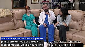 Ditria Rose In Pov Medical Scene