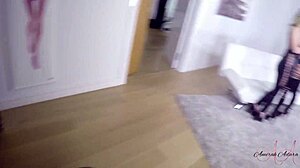 Amirah and Jemma SHARE monster COCK in FFM threesome!