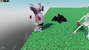 Young Guy With Big Dick Dances Pole To Hot Slut's Moans While She Masturbates