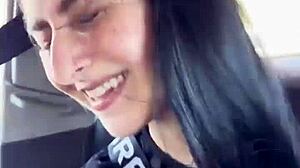 Holidays in barcelona with kaitlyn katsaros choking and spitting