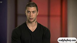 horny guests play erotic games in foursome house with blowjobs and big tits 😈