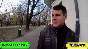 Felicia Vinas Booty Gets Double Stuffed By Dan