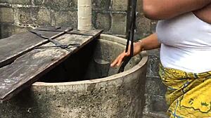 Her big natural tits drive me crazy, he moans